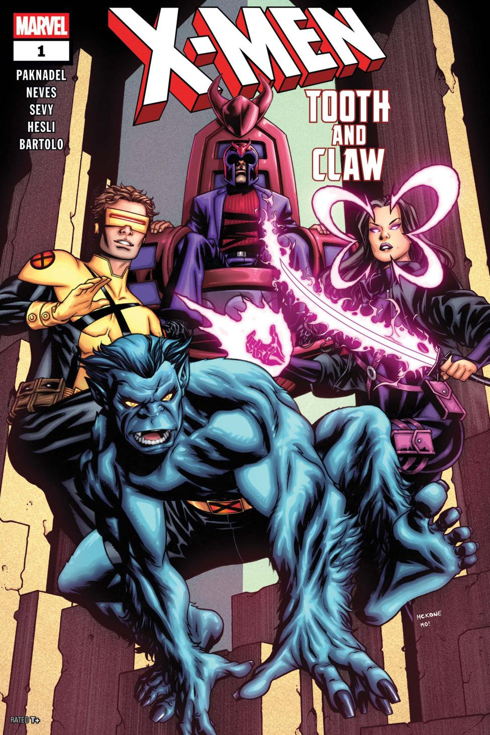 X-MEN TOOTH AND CLAW #1 CVR A