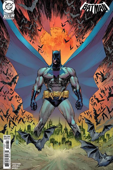 BATMAN #1 CVR C MARC SILVESTRI CARD STOCK VAR