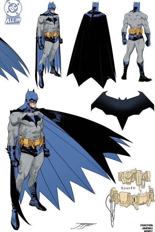 BATMAN #1 CVR O 5 COPY JORGE JIMENEZ DESIGN UNLOCK CARD STOCK VAR