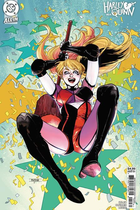HARLEY QUINN #54 CVR C MAHMUD ASRAR CARD STOCK VAR