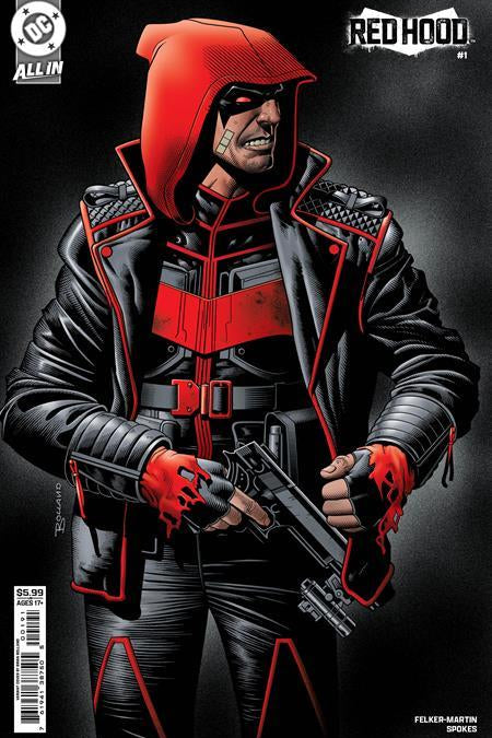 RED HOOD #1 CVR D BRIAN BOLLAND CARD STOCK VAR