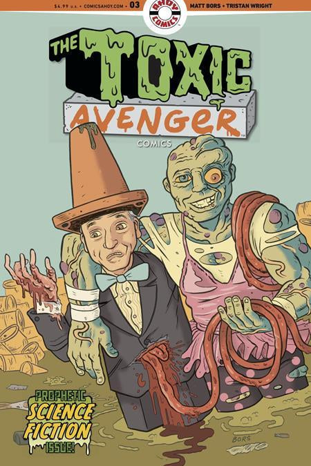 TOXIC AVENGER COMICS #3 CVR B 3 COPY MATT BORS UNLOCK VAR