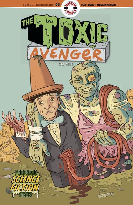 TOXIC AVENGER COMICS #3 CVR B 3 COPY MATT BORS UNLOCK VAR
