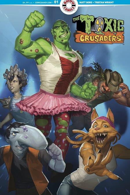 TOXIC CRUSADERS #1 CVR B 3 COPY AR SULLIVAN UNLOCK VAR (OF 5)