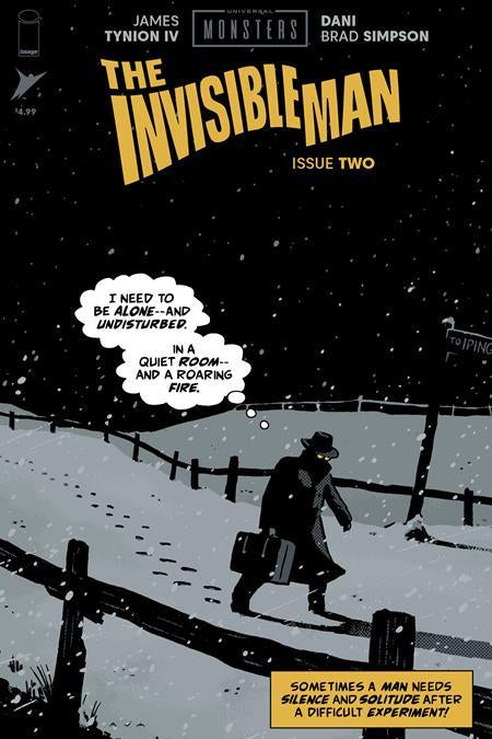 UNIVERSAL MONSTERS THE INVISIBLE MAN #2 CVR C INC 1:10 DAVID AJA PULP VAR (OF 4)