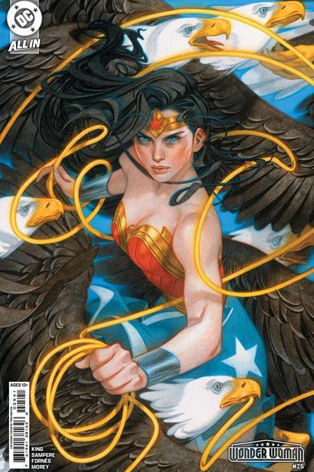 WONDER WOMAN #25 CVR H INC 1:25 TRAN NGUYEN CARD STOCK VAR