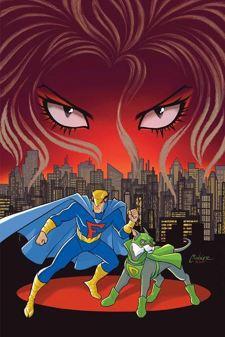 BLUE FALCON & DYNOMUTT #1 CVR P INC 1:20 AMANDA CONNER VIRGIN VAR