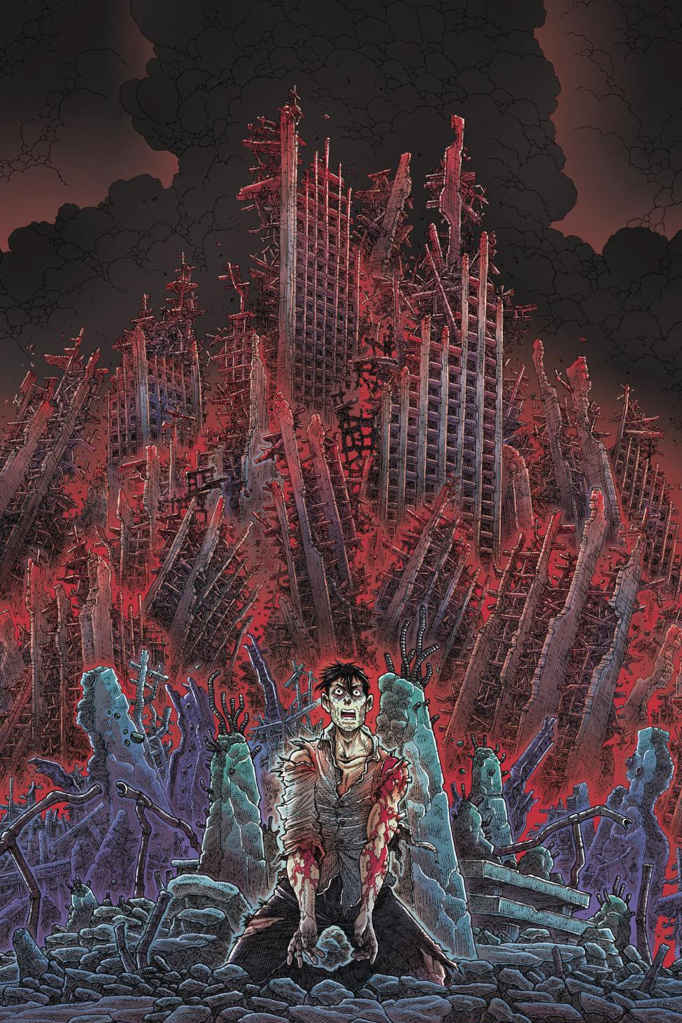 THE WAR #2 C 1:10 INCV FULL ART STOKOE CVR C 1:10 INCV