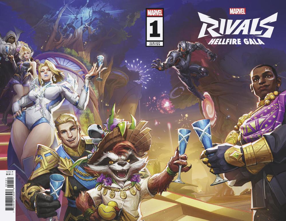 MARVEL RIVALS HELLFIRE GALA #1 NETEASE GAMES MARVEL RIVALS WRAPAROUND VAR CVR E