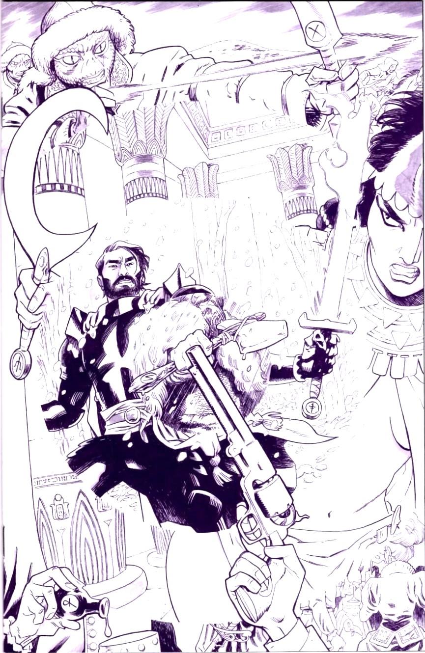 SIXTH GUN BATTLE FOR THE SIX #1 CVR H SECRET EDITION (OF 3)