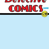 DETECTIVE COMICS #40 FACSIMILE EDITION CVR C BLANK VAR