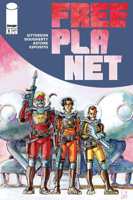 FREE PLANET #6 CVR A JED DOUGHERTY