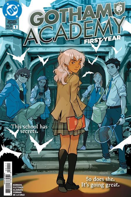 GOTHAM ACADEMY FIRST YEAR #1 CVR A KARL KERSCHL (OF 6)