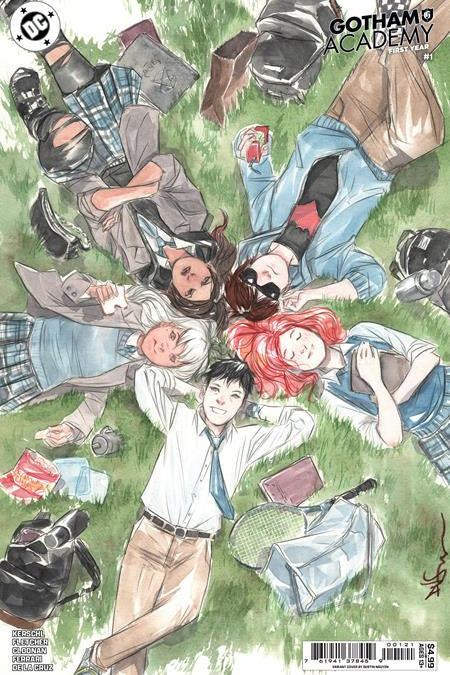 GOTHAM ACADEMY FIRST YEAR #1 CVR B DUSTIN NGUYEN CARD STOCK VAR (OF 6)