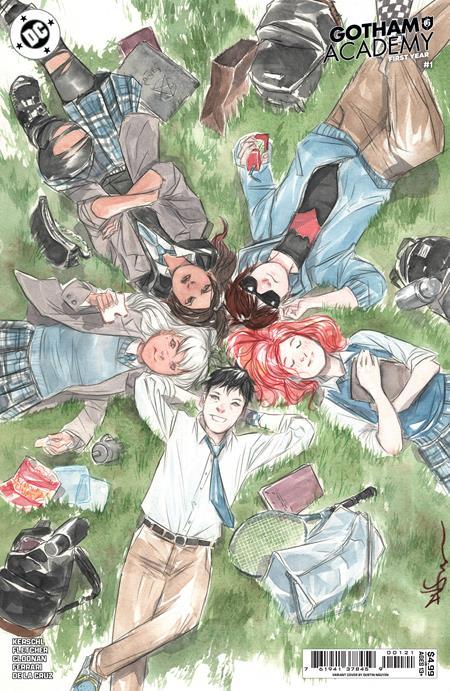 GOTHAM ACADEMY FIRST YEAR #1 CVR B DUSTIN NGUYEN CARD STOCK VAR (OF 6)