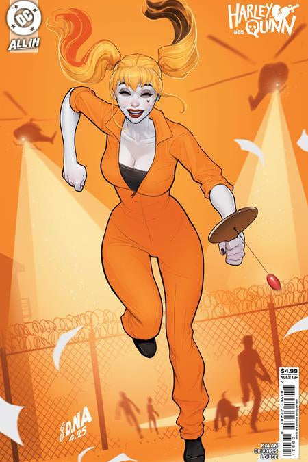 HARLEY QUINN #55 CVR B DAVID NAKAYAMA CARD STOCK VAR