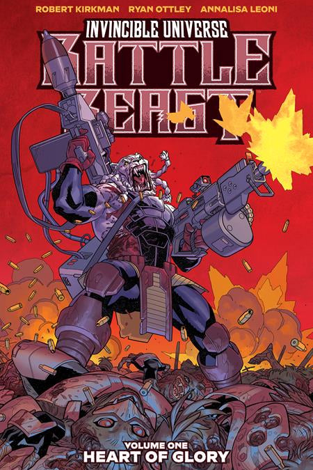 INVINCIBLE UNIVERSE BATTLE BEAST TP VOL 01 DIRECT MARKET EXCLUSIVE RYAN OTTLEY & ANNALISA LEONI CVR