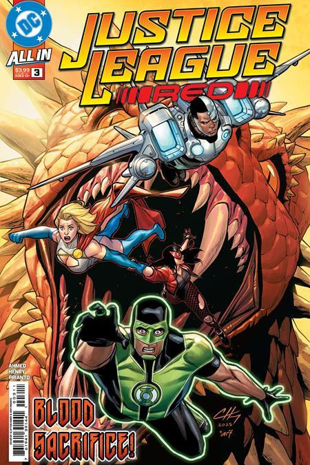 JUSTICE LEAGUE RED #3 CVR A CLAYTON HENRY (OF 6)