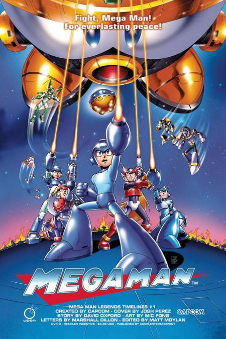 MEGA MAN LEGENDS TIMELINES #1 ONE SHOT CVR D INC 1:5 JOSH PEREZ VAR