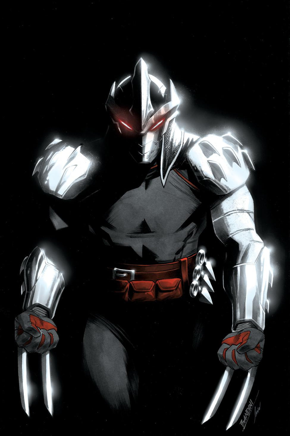 TEENAGE MUTANT NINJA TURTLES SHREDDER #3 VAR RI 10 BANDINI FULL ART CVR D 1:10 INCV