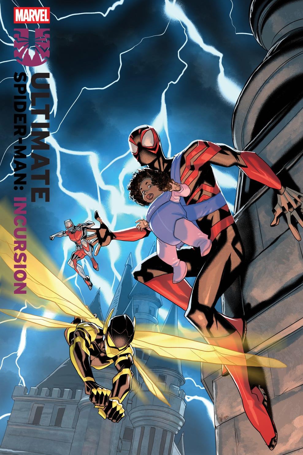 ULTIMATE SPIDER-MAN INCURSION #5 PETE WOODS VAR 1:25 INCV