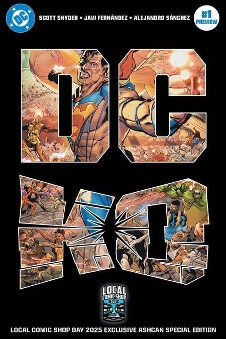 DC KO ASHCAN #1 2025 LCSD EXCLUSIVE CVR A JAVI FERNANDEZ