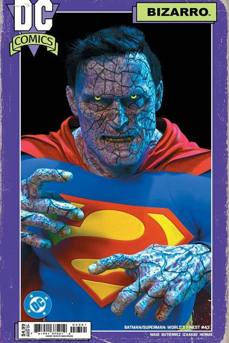 BATMAN SUPERMAN WORLDS FINEST #43 CVR E MARK SPEARS CARD STOCK VAR