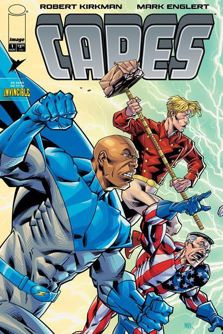 INVINCIBLE UNIVERSE CAPES #1 CVR B MARK ENGLERT VAR
