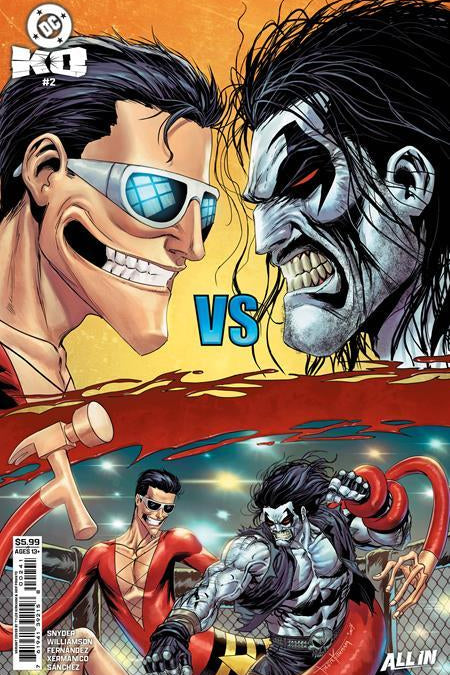 DC K.O. #2 CVR D TYLER KIRKHAM CARD STOCK VAR (OF 5)