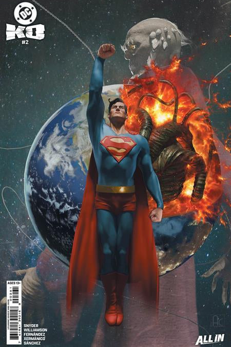 DC K.O. #2 CVR K INC 1:25 ARIEL COLON CARD STOCK VAR (OF 5)