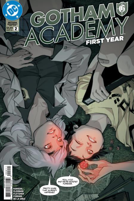 GOTHAM ACADEMY FIRST YEAR #2 CVR A KARL KERSCHL (OF 6)