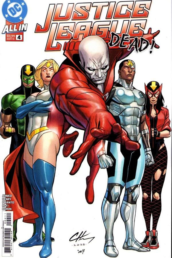 JUSTICE LEAGUE RED #4 CVR A CLAYTON HENRY (OF 6)