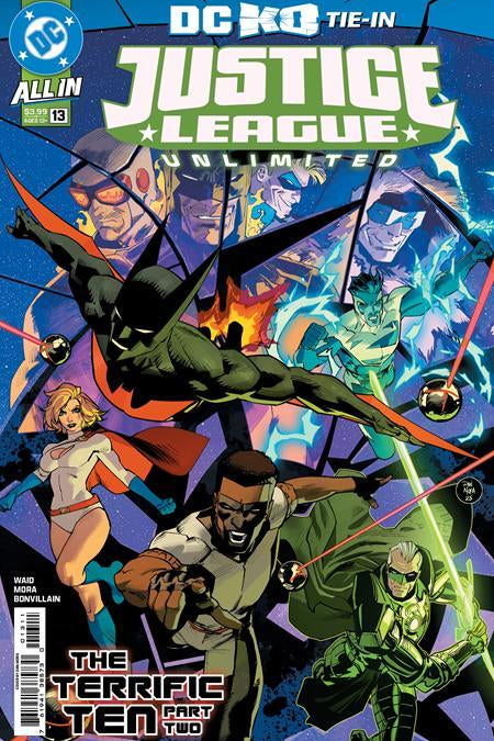 JUSTICE LEAGUE UNLIMITED #13 CVR A DAN MORA DC K.O.