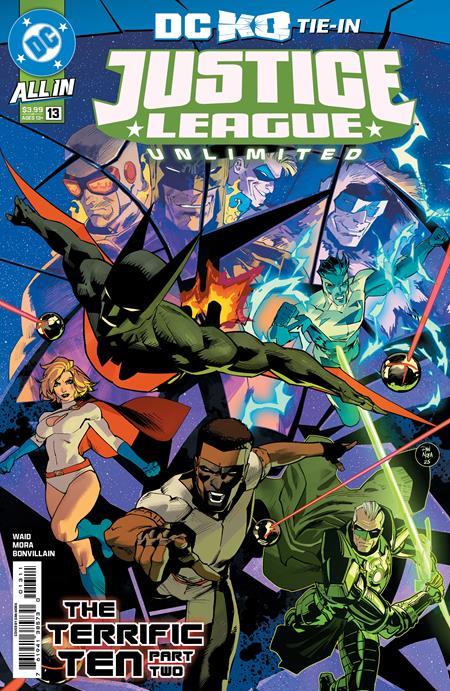 JUSTICE LEAGUE UNLIMITED #13 CVR A DAN MORA DC K.O.