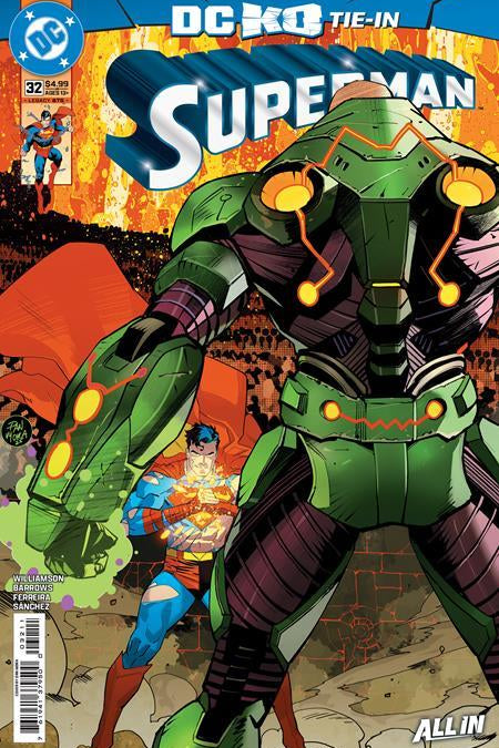 SUPERMAN #32 CVR A DAN MORA DC K.O.