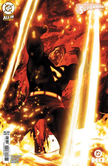 SUPERMAN #32 CVR C SEBASTIAN FIUMARA CARD STOCK VAR DC K.O.