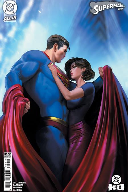 SUPERMAN #32 CVR E NOOBOVICH CARD STOCK VAR DC K.O.