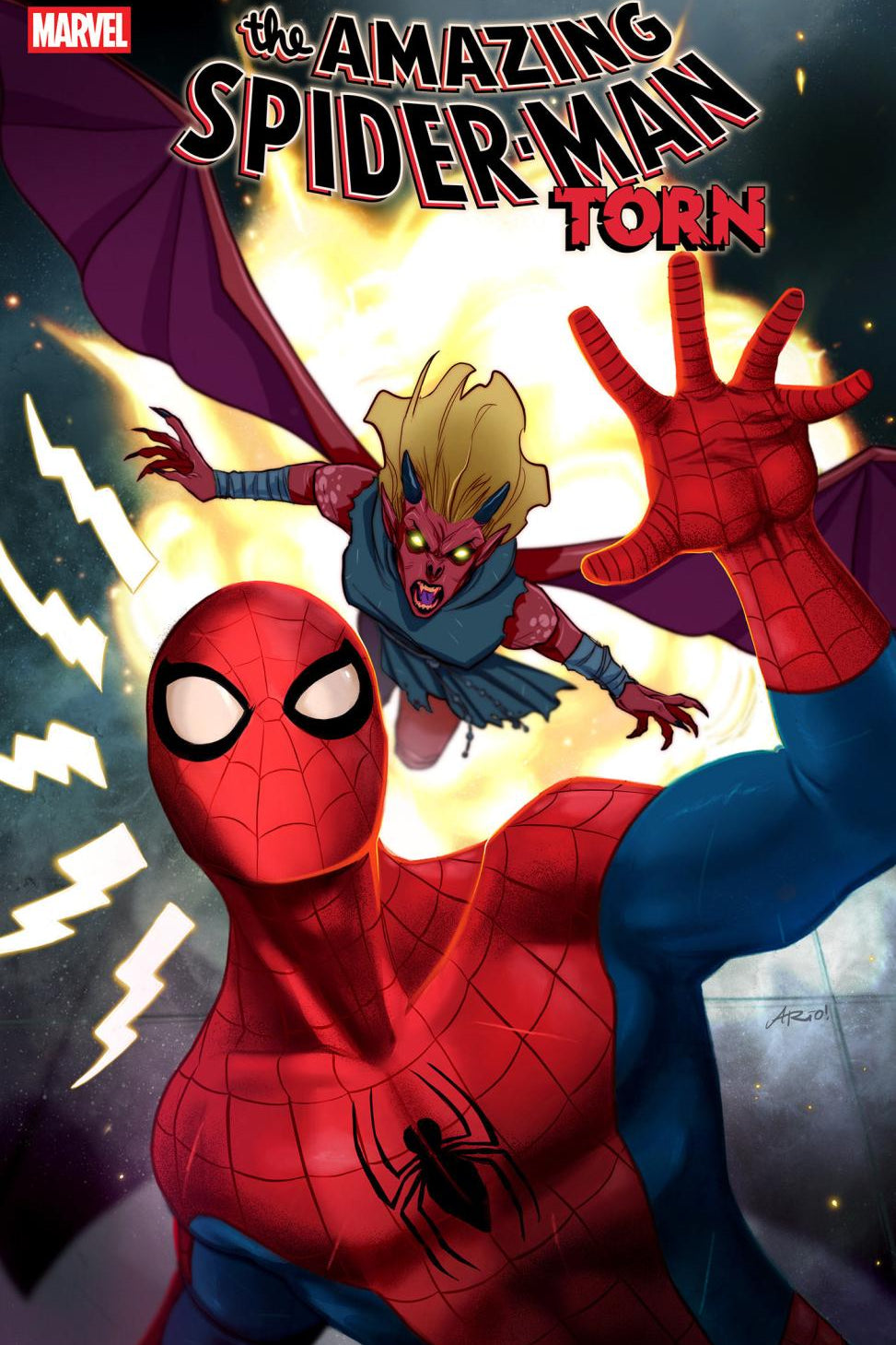 AMAZING SPIDER-MAN TORN #2 ARIO ANINDITO VAR CVR C