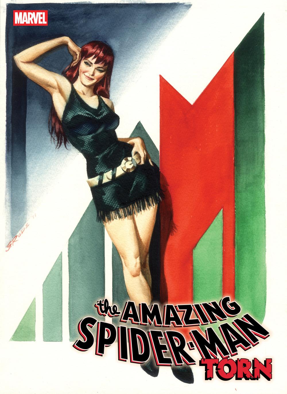 AMAZING SPIDER-MAN TORN #2 STEVE RUDE VAR CVR D