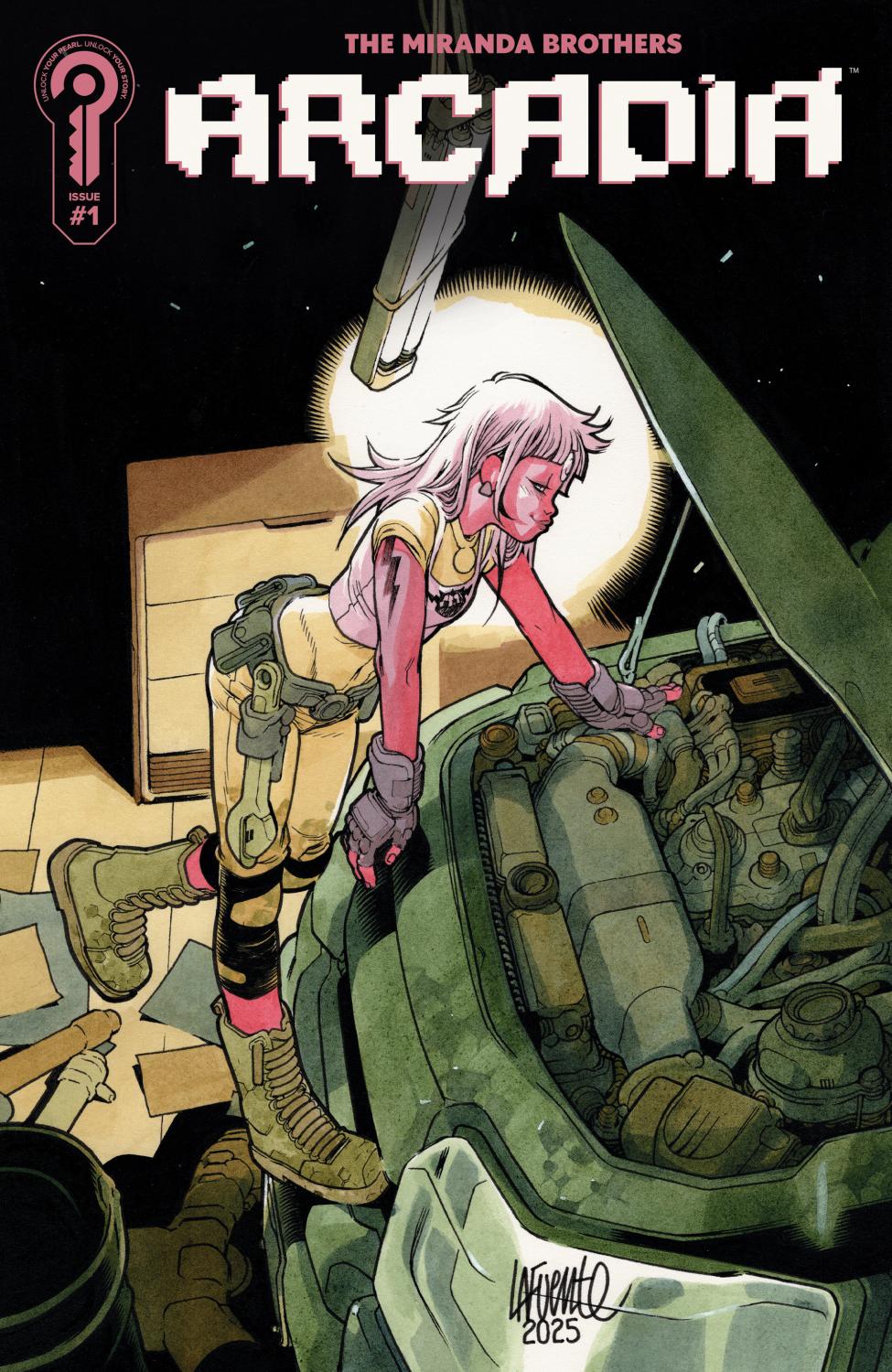 ARCADIA #1 COVER C DAVID LAFUENTE 1:5 CVR C 1:5 INCV