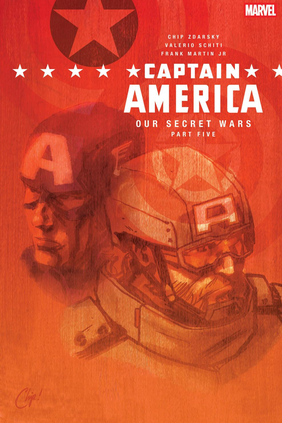 CAPTAIN AMERICA #5 CHIP ZDARSKY VAR CVR C