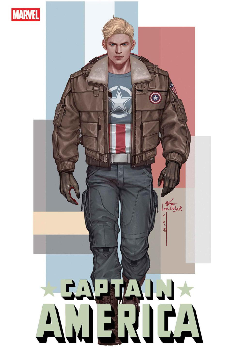 CAPTAIN AMERICA #5 INHYUK LEE STREET-VERSE VAR CVR D