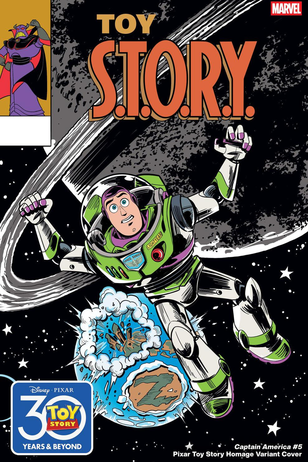 CAPTAIN AMERICA #5 MARCO FORCELLONI PIXAR TOY STORY HOMAGE VAR CVR G