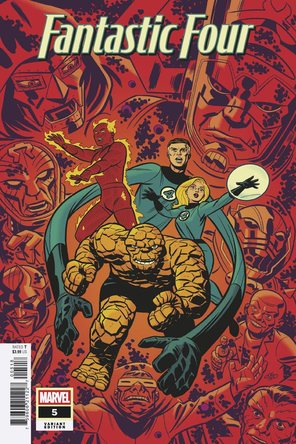 FANTASTIC FOUR #5 MICHAEL CHO VAR 1:25 INCV