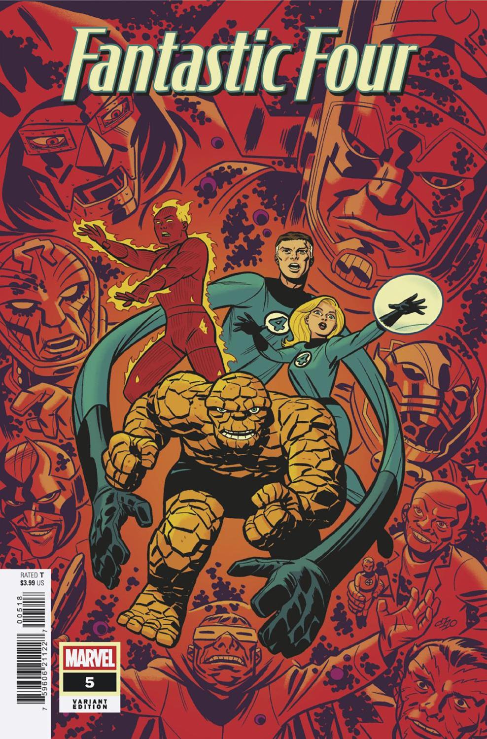 FANTASTIC FOUR #5 MICHAEL CHO VAR 1:25 INCV