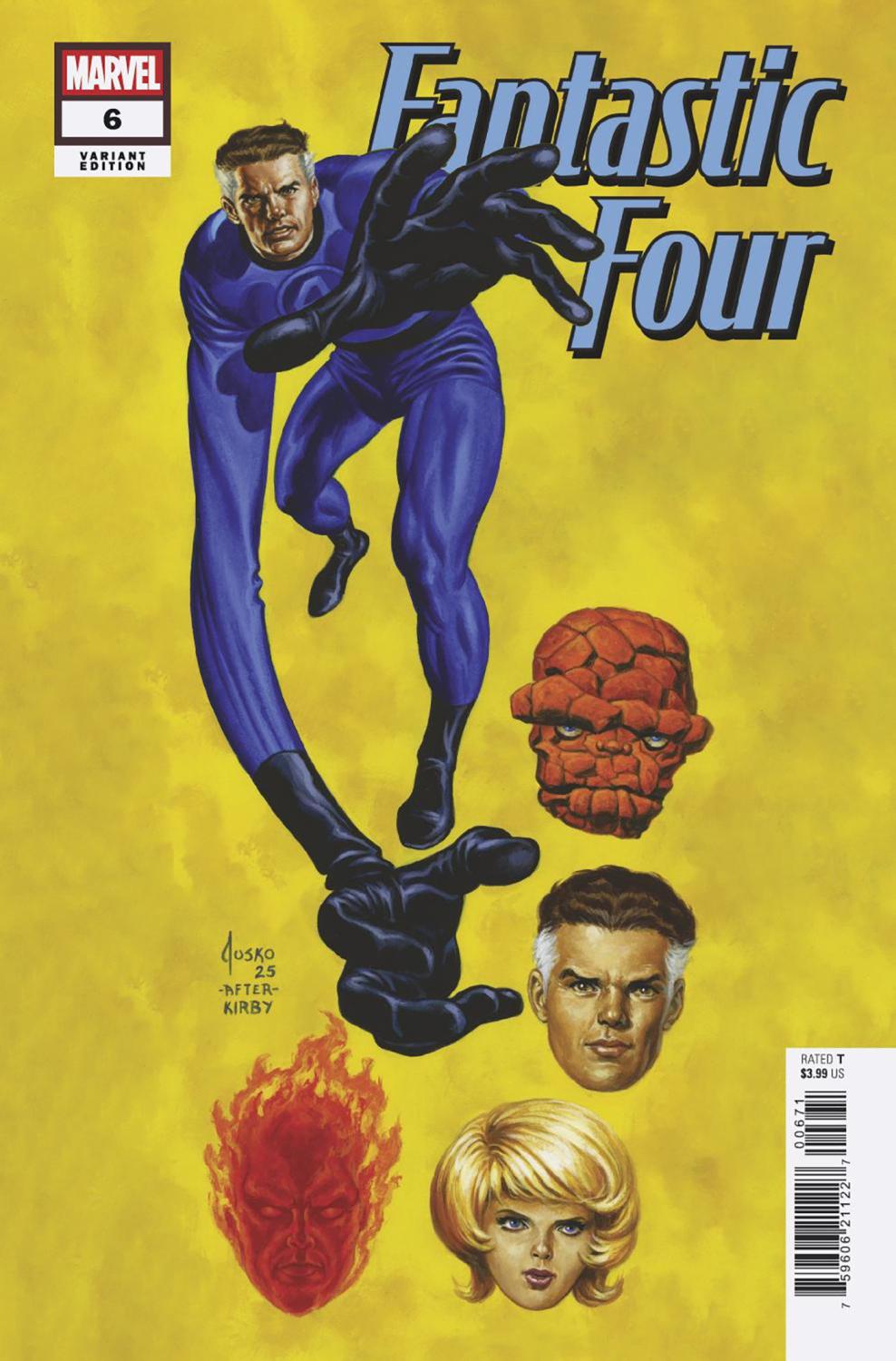 FANTASTIC FOUR #6 JOE JUSKO VAR CVR G