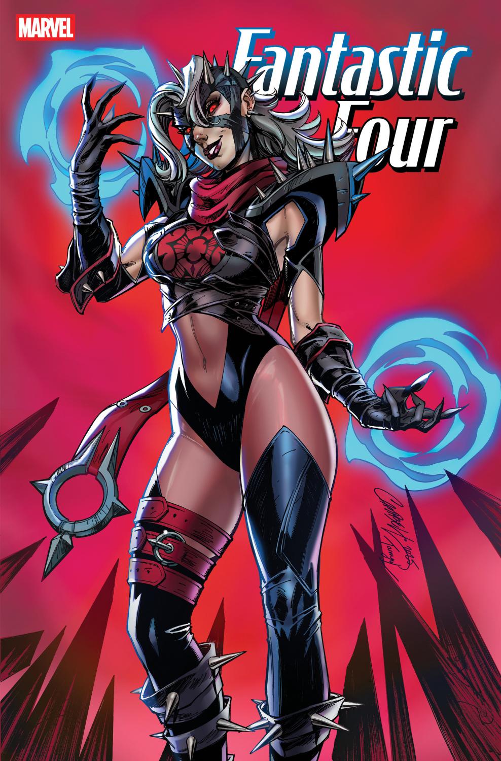 FANTASTIC FOUR #6 J SCOTT CAMPBELL INVINCIBLE WOMAN VAR CVR F