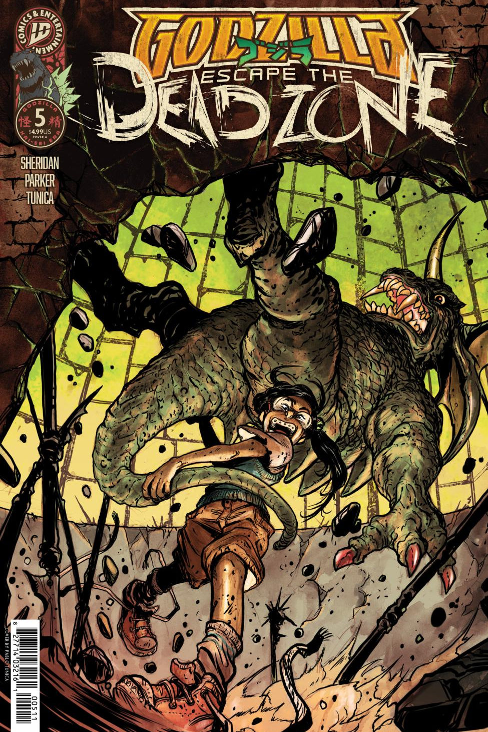 GODZILLA ESCAPE THE DEADZONE KAI-SEI ERA #5 COVER A TUNICA CVR A