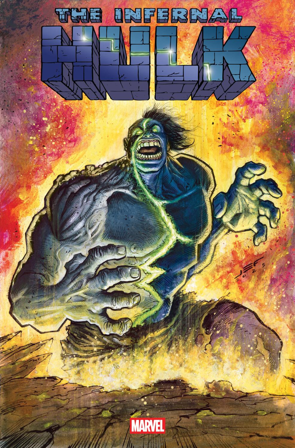 INFERNAL HULK #1 JUAN FERREYRA VAR 1:25 INCV