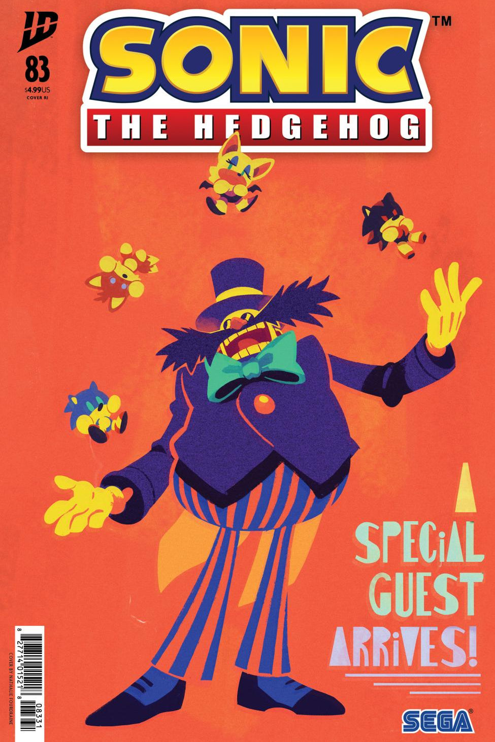 SONIC THE HEDGEHOG #83 VAR RI 15 FOURDRAINE CVR C 1:15 INCV